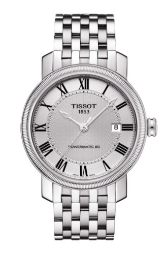 Tissot Bridgeport Powermatic 80 Silver Roman / Bracelet